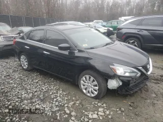 2017 Nissan Sentra SV with VIN 3N1AB7AP1HL708519, listed as a Copart auction lot 86295994 with 73,160 mi miles and Non repairable. Bid and sale history available at DreamBid. Image 4.