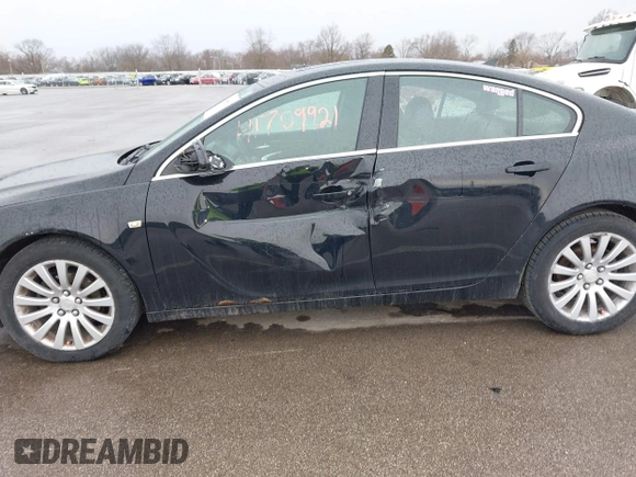 2011 Buick Regal CXL RL2 with VIN 2G4GP5EC8B9178219, listed as a IAAI auction lot 41709921 with 185,797 mi miles. Bid and sale history available at carsss.com. Image 6.