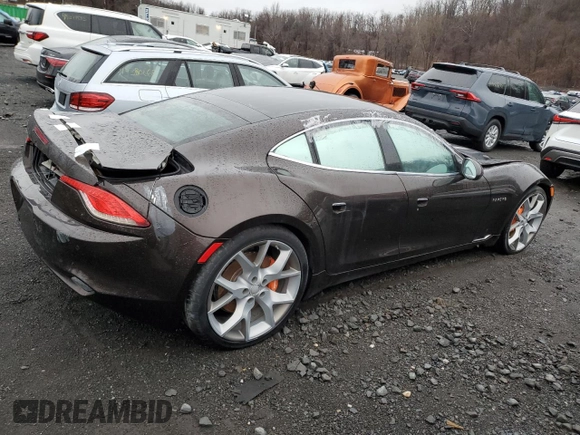 2018 Karma Revero z VIN 50GK41SA0JA000037, wystawiony jako Copart lot #49378945 z przebiegiem Nie podano mil oraz Nie do naprawy. Historia ofert i sprzedaży dostępna na DreamBid. Obrazek 3.