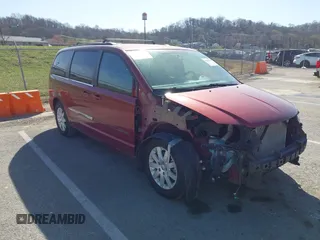 2013 Chrysler Town & Country Touring with VIN 2C4RC1BG5DR539501, listed as a IAAI auction lot 41828569 with 166,394 mi miles. Bid and sale history available at carsss.com. Image 1.