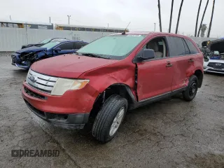 2008 Ford Edge SE with VIN 2FMDK36C08BA25047, listed as a Copart auction lot 48920105 with 156,674 mi miles and Salvage Title. Bid and sale history available at carsss.com. Image 1.