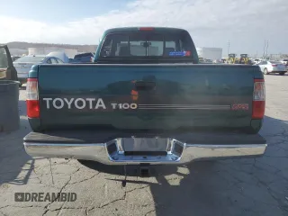 1997 Toyota T100 SR5 with VIN JT4UN24D8V0047084, listed as a Copart auction lot 82485654 with 181,596 mi miles and Salvage Title. Bid and sale history available at DreamBid. Image 6.
