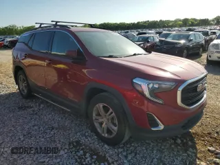 2018 GMC Terrain SLE with VIN 3GKALMEV3JL283400, listed as a Copart auction lot 52078445 with 216,117 mi miles and Salvage Title. Bid and sale history available at carsss.com. Image 4.