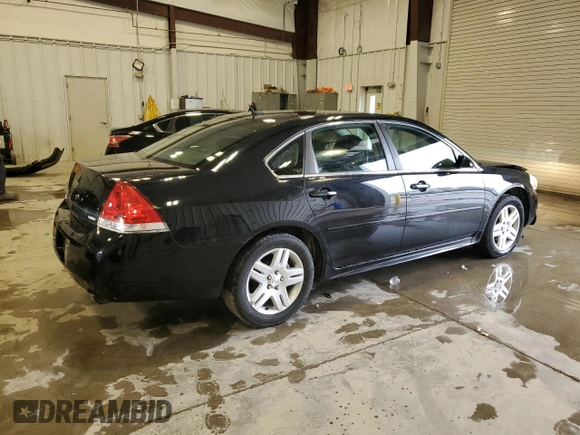 2014 Chevrolet Impala LT with VIN 2G1WB5E36E1126095, listed as a Copart auction lot 55143305 with 218,453 mi miles and Non Repairable. Bid and sale history available at DreamBid. Image 3.