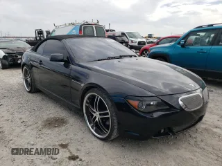 2006 BMW 6 Series 650Ci with VIN WBAEK134X6CN79328, listed as a Copart auction lot 43228135 with 93,497 mi miles and Clean Title. Bid and sale history available at carsss.com. Image 4.