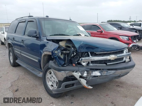 2005 Chevrolet Tahoe LS with VIN 1GNEC13V35R202755, listed as a IAAI auction lot 41951169 with 88,330 mi miles and . Bid and sale history available at DreamBid. Image 1.