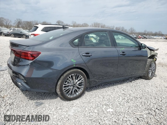 2024 Kia Forte GT-Line with VIN 3KPF54AD2RE784903, listed as a Copart auction lot 47818915 with 10,648 mi miles and Salvage Title. Bid and sale history available at carsss.com. Image 3.