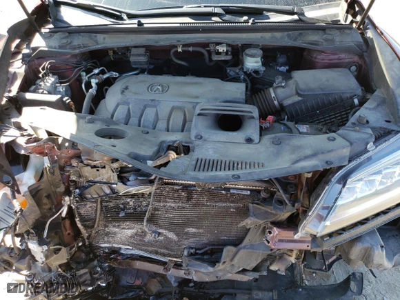 2018 Acura RDX w/Advance Pkg with VIN 5J8TB4H70JL007113, listed as a Copart auction lot 49409345 with 0 mi miles and Salvage Title. Bid and sale history available at carsss.com. Image 12.