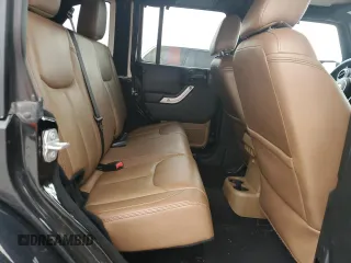 2017 Jeep Wrangler Unlimited Sahara with VIN 1C4BJWEG9HL633296, listed as a Copart auction lot 61387685 with 74,035 mi miles and Salvage title. Bid and sale history available at DreamBid. Image 10.