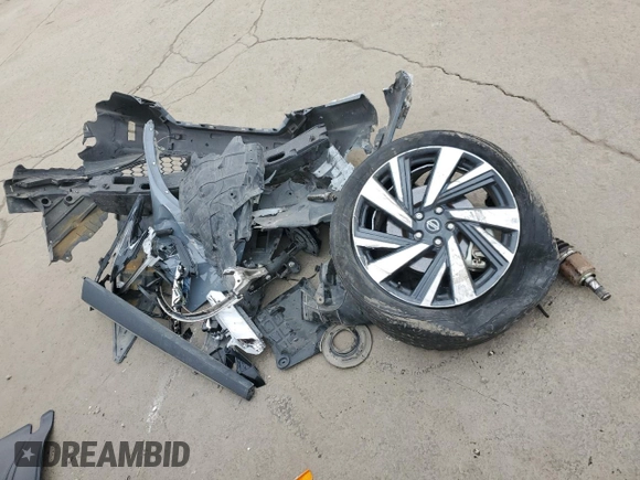2022 Nissan Murano SL with VIN 5N1AZ2CJ1NC117890, listed as a Copart auction lot 44622575 with 51,664 mi miles and Salvage Title. Bid and sale history available at DreamBid. Image 15.