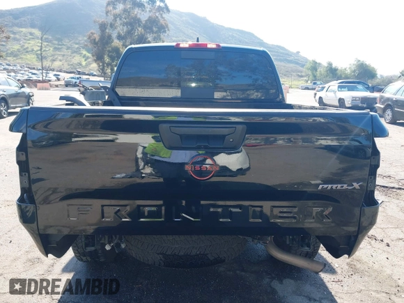 2023 Nissan Frontier Pro-X with VIN 1N6ED1EJ6PN619651, listed as a IAAI auction lot 41838415 with 69,819 mi miles and . Bid and sale history available at DreamBid. Image 17.