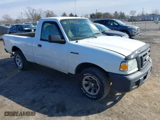 2007 Ford Ranger XL with VIN 1FTYR10D07PA90544, listed as a IAAI auction lot 41584681 with 214,150 mi miles. Bid and sale history available at carsss.com. Image 1.