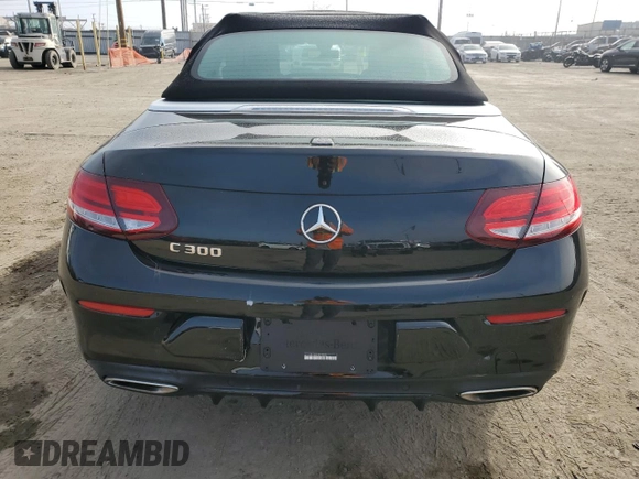2020 Mercedes-Benz C 300 with VIN W1KWK8DB9LG015242, listed as a Copart auction lot 46953505 with 32,862 mi miles and Salvage Title. Bid and sale history available at DreamBid. Image 6.