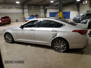 2017 Genesis G80 Ultimate z VIN KMHGN4JF8HU212056, wystawiony jako Copart lot #51636825 z przebiegiem 92 613 mil mil oraz Szkoda całkowita • Salvage title. Historia ofert i sprzedaży dostępna na DreamBid. Obrazek 2.