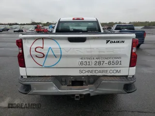 2020 Chevrolet Silverado 1500 Work Truck with VIN 3GCNWAEFXLG250174, listed as a Copart auction lot 44940685 with 107,631 mi miles and Salvage Title. Bid and sale history available at carsss.com. Image 6.