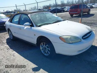 2001 Ford Taurus SEL Deluxe with VIN 1FAFP56S51G280587, listed as a IAAI auction lot 41541683 with 190,001 mi miles. Bid and sale history available at carsss.com. Image 1.
