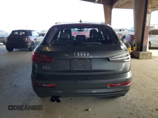 2018 Audi Q3 Premium with VIN WA1ECCFS1JR007540, listed as a Copart auction lot 62449775 with 118,766 mi miles and Salvage title. Bid and sale history available at DreamBid. Image 6.