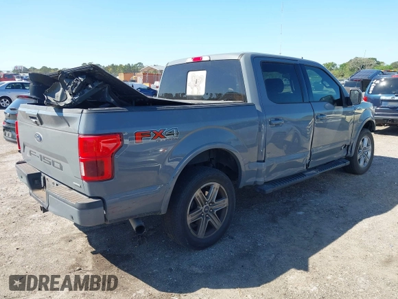 2019 Ford F-150 XL with VIN 1FTEW1E40KKC74246, listed as a IAAI auction lot 41769139 with 133,819 mi miles. Bid and sale history available at carsss.com. Image 4.