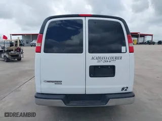 2012 Chevrolet Express Passenger 1LT with VIN 1GAZG1FG9C1129455, listed as a IAAI auction lot 42105765 with 150,090 mi miles. Bid and sale history available at carsss.com. Image 16.