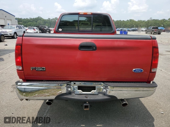 1997 Ford F-150 XL with VIN 1FTEX17L1VNB55769, listed as a Copart auction lot 58901715 with 174,234 mi miles and Salvage title. Bid and sale history available at DreamBid. Image 6.