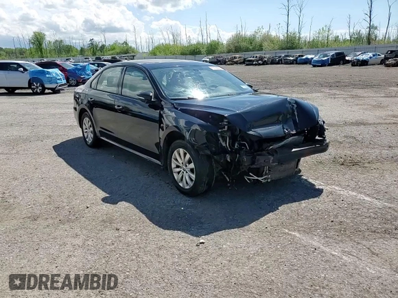 2012 Volkswagen Passat S with VIN 1VWAP7A38CC084490, listed as a Copart auction lot 57155005 with 243,113 mi miles and Salvage title. Bid and sale history available at DreamBid. Image 14.