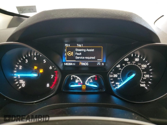 2019 Ford Escape SE with VIN 1FMCU0GD1KUB65606, listed as a Copart auction lot 54508585 with 145,394 mi miles and Clean Title. Bid and sale history available at carsss.com. Image 9.
