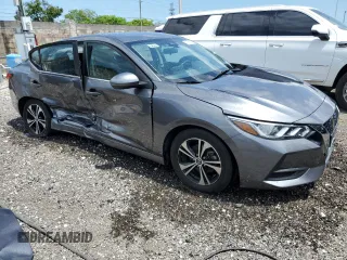 2023 Nissan Sentra SV z VIN 3N1AB8CV7PY284315, wystawiony jako Copart lot #58055105 z przebiegiem 53 915 mil mil oraz Nie do naprawy • Non repairable. Historia ofert i sprzedaży dostępna na DreamBid. Obrazek 4.