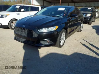 2016 Ford Fusion SE with VIN 3FA6P0HD9GR331396, listed as a IAAI auction lot 41852841 with 110,835 mi miles. Bid and sale history available at carsss.com. Image 2.