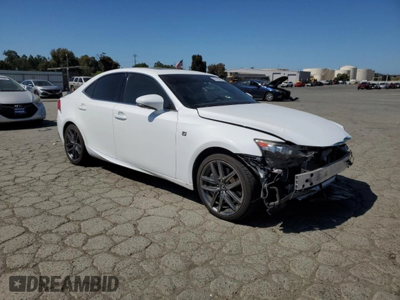 2014 Lexus IS 350 with VIN JTHBE1D24E5011832, listed as a Copart auction lot 56186925 with 146,951 mi miles and Salvage title. Bid and sale history available at DreamBid. Image 4.