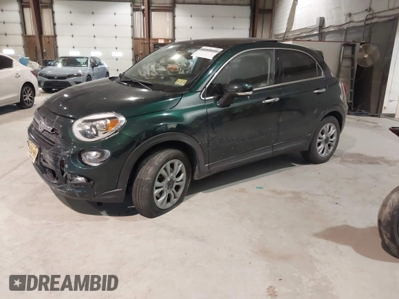2016 FIAT 500X Lounge with VIN ZFBCFYDT1GP470721, listed as a IAAI auction lot 41293223 with 104,478 mi miles and . Bid and sale history available at DreamBid. Image 22.
