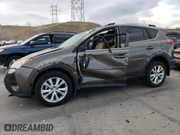 2013 Toyota RAV4 Limited with VIN 2T3DFREV7DW117861, listed as a Copart auction lot 50745845 with 99,714 mi miles and Salvage Title. Bid and sale history available at DreamBid. Image 1.