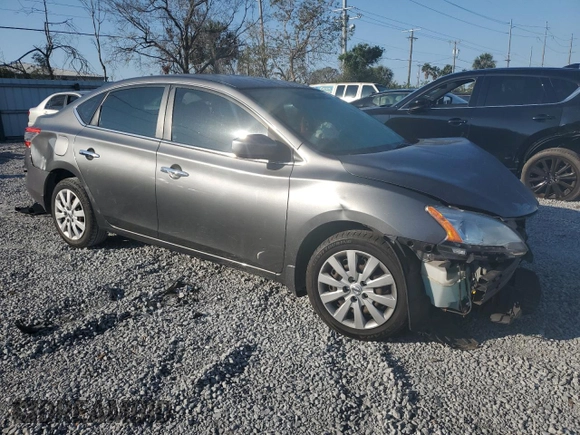 2015 Nissan Sentra SR with VIN 3N1AB7AP2FY265698, listed as a Copart auction lot 44362975 with 136,137 mi miles and Salvage Title. Bid and sale history available at DreamBid. Image 4.
