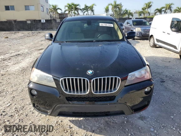 2014 BMW X3 xDrive28i with VIN 5UXWX9C57E0D24167, listed as a Copart auction lot 52796105 with Not Provided miles and Clean Title. Bid and sale history available at DreamBid. Image 5.