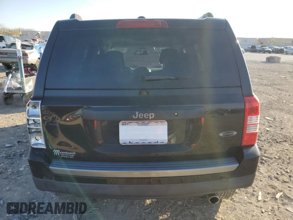 2017 Jeep Patriot Sport SE with VIN 1C4NJPBA5HD131818, listed as a Copart auction lot 86008414 with 87,291 mi miles and Salvage Title. Bid and sale history available at carsss.com. Image 6.
