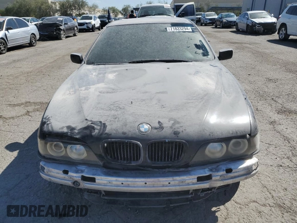 2002 BMW 5 Series 530i with VIN WBADT53402CE93829, listed as a Copart auction lot 71823294 with 0 mi miles and Salvage Title. Bid and sale history available at carsss.com. Image 5.