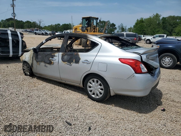 2015 Nissan Versa SV with VIN 3N1CN7AP8FL889566, listed as a Copart auction lot 53102695 with Not Provided miles and Non Repairable. Bid and sale history available at carsss.com. Image 2.