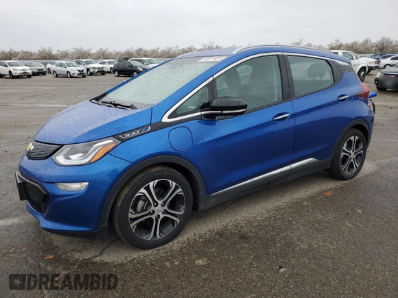 2020 Chevrolet Bolt EV Premier with VIN 1G1FZ6S04L4123662, listed as a Copart auction lot 43017423 with 42,121 mi miles. Bid and sale history available at carsss.com. Image 1.