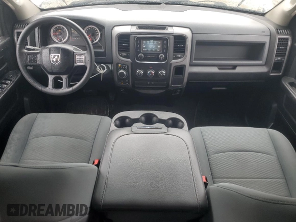 2019 Ram 1500 Tradesman z VIN 1C6RR7KT3KS556489, wystawiony jako Copart lot #51891605 z przebiegiem 122 817 mil mil oraz Szkoda całkowita • Salvage title. Historia ofert i sprzedaży dostępna na DreamBid. Obrazek 8.