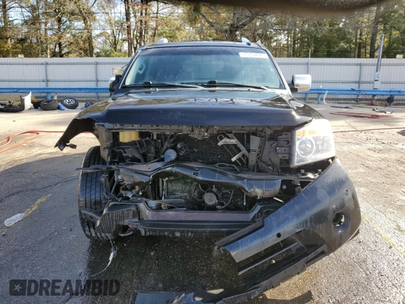 2014 Nissan Armada Platinum z VIN 5N1BA0NF8EN612889, wystawiony jako Copart lot #43404625 z przebiegiem 237 289 mil mil oraz Szkoda całkowita • Salvage title. Historia ofert i sprzedaży dostępna na DreamBid. Obrazek 5.