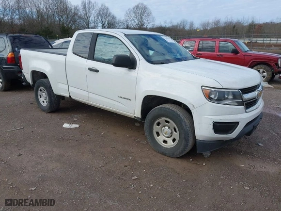 2020 Chevrolet Colorado 2WD Work Truck with VIN 1GCHSBEA3L1185802, listed as a IAAI auction lot 41519129 with 130,335 mi miles. Bid and sale history available at carsss.com. Image 1.