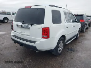 2011 Honda Pilot EX-L with VIN 5FNYF3H67BB014641, listed as a IAAI auction lot 41276698 with 193,656 mi miles and . Bid and sale history available at DreamBid. Image 4.