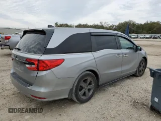 2021 Honda Odyssey EX with VIN 5FNRL6H59MB044233, listed as a Copart auction lot 88403685 with 38,094 mi miles and Salvage Title. Bid and sale history available at DreamBid. Image 3.