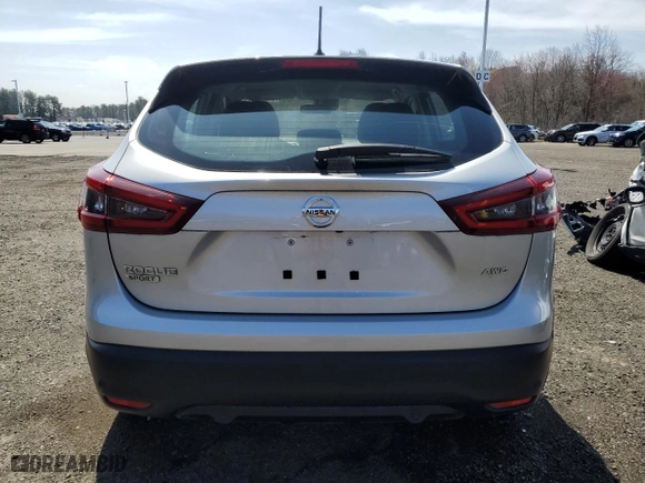 2021 Nissan Rogue Sport S with VIN JN1BJ1AWXMW447035, listed as a Copart auction lot 54267215 with 11,553 mi miles and Salvage Title. Bid and sale history available at carsss.com. Image 6.