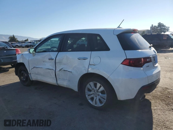 2012 Acura RDX Tech Pkg with VIN 5J8TB2H50CA002463, listed as a Copart auction lot 83630624 with 154,245 mi miles and Salvage Title. Bid and sale history available at carsss.com. Image 2.