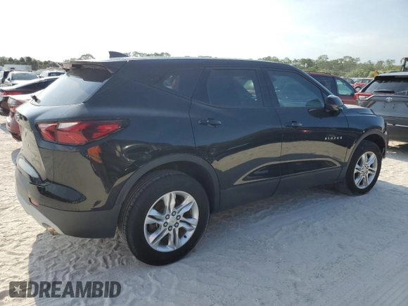 2020 Chevrolet Blazer LT with VIN 3GNKBHRS1LS583589, listed as a Copart auction lot 53270134 with 48,371 mi miles and Non repairable. Bid and sale history available at DreamBid. Image 3.