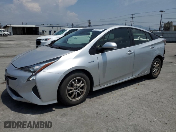 2018 Toyota Prius Two with VIN JTDKBRFU9J3585615, listed as a Copart auction lot 55527685 with 118,933 mi miles and Salvage Title. Bid and sale history available at DreamBid. Image 1.