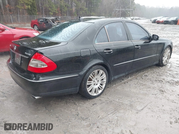 2007 Mercedes-Benz E 550 with VIN WDBUF90X57X213673, listed as a IAAI auction lot 41556384 with 167,676 mi miles and . Bid and sale history available at DreamBid. Image 4.