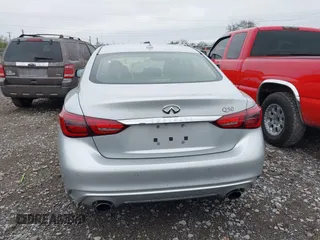 2018 Infiniti Q50 Luxe with VIN JN1EV7AP8JM361307, listed as a IAAI auction lot 41857098 with 98,243 mi miles and . Bid and sale history available at DreamBid. Image 16.