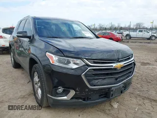 2019 Chevrolet Traverse LT Cloth with VIN 1GNERGKW2KJ320950, listed as a IAAI auction lot 41887466 with 88,992 mi miles and . Bid and sale history available at DreamBid. Image 1.