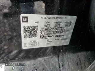 2018 Chevrolet Suburban LT with VIN 1GNSKHKC6JR130670, listed as a Copart auction lot 55339695 with 98,180 mi miles and Salvage Title. Bid and sale history available at DreamBid. Image 13.